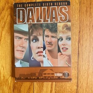Dallas The Complete Sixth Season DVD 5-Disc Set 1982-1983 Season 6 TV Show